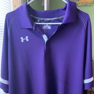 Under Armour Purple Polo